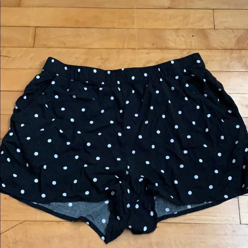 Polka dot shorts